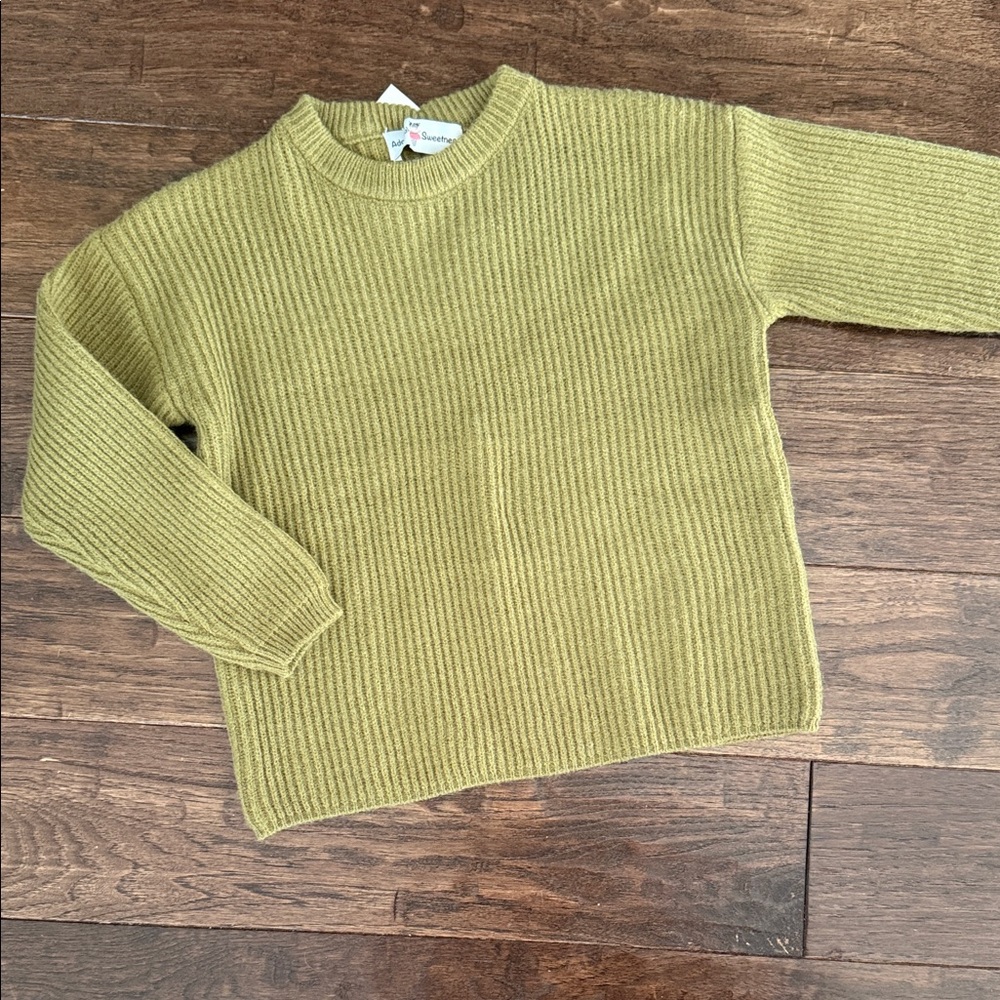 Kids Olive Green Sweater